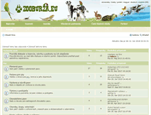 Tablet Screenshot of forum.zooburza.eu